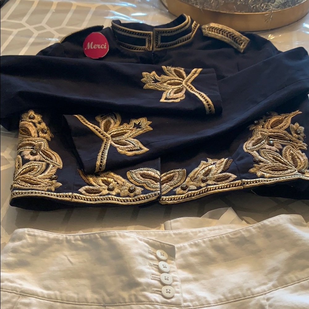 🌸Authentic Icon military look navy blue jacket 🎀